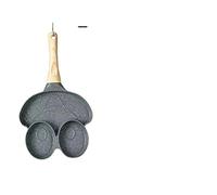 QSYJCCXD Cooking Pots Smiley Face Frying Pan Cartoon Wheat Meal Stone Baking Pan Flat Frying Pan Efrying Pan