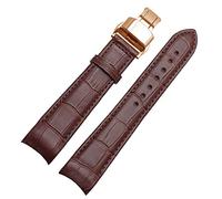 QSYJCCXD Curved end men watchband straps for BL9002-37 05A BT0001-12E 01A brand watch genuine leather with butterfly buckle 20 21 22mm