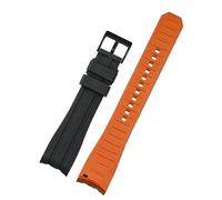 QSYJCCXD Double color For Citizen Silicone Strap Men Watch Accessories Arc Mouth Watchband Bracelet Watch Belt 20mm 22mm Watchbands
