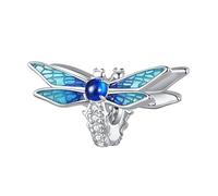 QSYJCCXD Dragonfly Charms for Jewelry Making, Diamond Metal Enamel Pendant Charms for Necklace Bracelet Earring DIY making