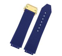 QSYJCCXD For BIG BANG Black Blue white Silicone Rubber Strap With men Butterfly Buckle Watchband Accessories 26 * 19mm