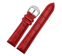 QSYJCCXD For brand Watch Bracelet Belt Woman Watchbands Genuine Leather Strap Watch Band 10 12 14 16 18 20 22mm Multicolor Watch Bands