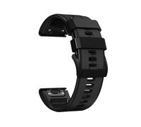 QSYJCCXD For Fēnix/Epix/Quatix/MARQ Series/Descent Series/D2 Series/Enduro/Tactix, Silicone Soft Breathable Waterproof Replacement Strap for QuickFit 22mm Watch Band