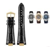 QSYJCCXD For Genuine Leather Watch Belt 5711 5712g Nautilus Watch Strap Special Interface 25mm*13mm Men Watchbands