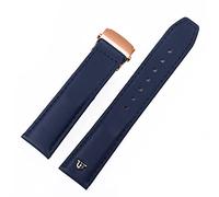 QSYJCCXD for Maurice Lacroix Watchbands Genuine Leather Watch Strap 20mm 22mm Folding Buckle Leisure Business Cow Leather Bracelet (Color : 26mm, Size : 20mm)