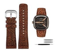 QSYJCCXD For Seven Friday Q2/03/M2/M021/T2 Genuine Leather Watchband Vintage styleDiesel watch Men cowhide strap 28m Bracelet accessories