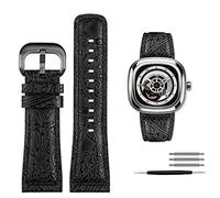 QSYJCCXD For Seven Friday Q2/03/M2/M021/T2 Genuine Leather Watchband Vintage styleDiesel watch Men cowhide strap 28m Bracelet accessories