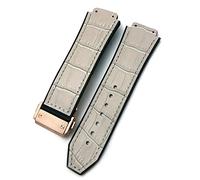 QSYJCCXD For Watch Strap,Cowhide Rubber Watchband 25-19mm Calfskin Bracelets sport men and wom Watchbands