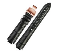 QSYJCCXD Genuine Leather watchband for Ballon Bleu wrist band men female convex leather strap 14 * 8mm 18 * 11mm 20 * 12mm Fashion bracelet