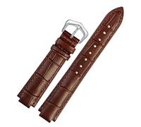 QSYJCCXD Genuine Leather watchband for Ballon Bleu Wrist Band Men Female Convex Leather Strap 14 * 8mm 18 * 11mm 20 * 12mm Fashion Bracelet (Color : 12, Size : 14-8mm)