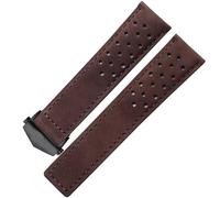 QSYJCCXD Genuine Leather Watchband For Watch Strap With Folding Buckle 20mm 22mm Gray Black Brown Cow Leathr Band