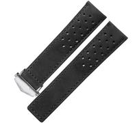 QSYJCCXD Genuine Leather Watchband For Watch Strap With Folding Buckle 20mm 22mm Gray Black Brown Cow Leathr Band