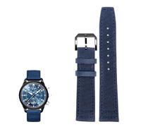 QSYJCCXD High Density Nylon Watchband For IWC IW377724 IW371614 Watch Strap 20mm 21mm 22mm Bracelet Black Armygreen Blue Canvas Wrist Belt
