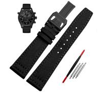 QSYJCCXD High Density Nylon Watchband For IWC IW377724 IW371614 Watch Strap 20mm 21mm 22mm Bracelet Black Armygreen Blue Canvas Wrist Belt