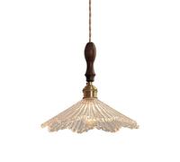 QSYJCCXD Industrial Vintage 1-Light Pendant Glass Hanging Light Kitchen Island Dining Pendant Lighting Japanese Brass Bedside Chandelier Christmas Decorations Yearn for