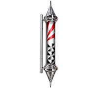 QSYJCCXD Light Outdoor Wall Lamp Barber Shop Pole,Led Barbers Pole Rotating Lights Hair Salon Logo Sign