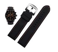 QSYJCCXD -Men Silicone Watchband 20mm 22mm 24m For MIDO citizen omega sport Rubber Replacement Strap Red blue orange white soft bracelet