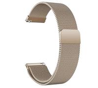 QSYJCCXD Metal Magnetic Watch Band Mesh Woven Quick Release Strap Adjustable Stainless Steel Replacement Straps for Women Men 16mm18mm 20mm 22mm