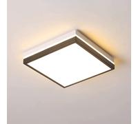 QSYJCCXD Modern Simple Aisle Ceiling Light, Eye Protection Geometric Ceiling Lamp with White Acrylic Lampshade, Small Chandelier for Children's Room Girl's Room Bedside LED Lighting Fixtures