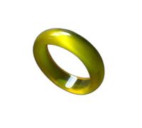 QSYJCCXD Natural Green Chalcedony Agate Jade Ring Chinese Jadeite Amulet Fashion Charm Jewelry Hand Carved Crafts Gifts Women Men (Gem Color : Pink, Ring Size : Inner diameter18mm)