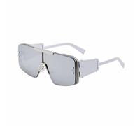 QSYJCCXD New 2025 Oversized Square Punk Sunglasses Women Metal Frame Sun Glasses For Ladies Mens Shades Eyewear UV400