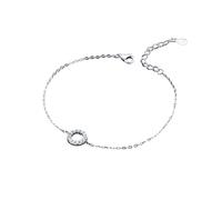 QSYJCCXD New 2026 D Color Moissanite Bracelet 925 Sterling Silver Fashion Hallow Out Round Link Chain For Women Fine Jewelry Gifts Decoration Luxury Accessories Trendy Best Gift