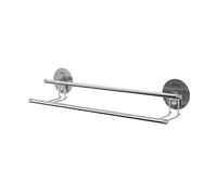 QSYJCCXD No Drilling Towel Bar Self Adhesive Bathroom Towel Rack,Stainless Steel Double Towel Stands Contemporary Style Polished Finish The New