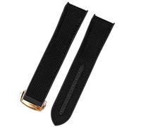 QSYJCCXD Nylon Rubber Watchband For Omega Men Deployant Clasp Strap Watch Accessorie Silicone Watch Bracelet Chain