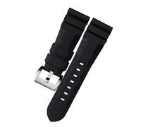 QSYJCCXD Replace Silicone Watchband for Panerai Watch Strap 24mm 26mm Rubber Wristband Sport Waterproof Wrist Belt Bracelet