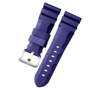 QSYJCCXD Replace Silicone Watchband for Panerai Watch Strap 24mm 26mm Rubber Wristband Sport Waterproof Wrist Belt Bracelet