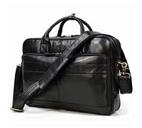 QSYJCCXD Retro Laptop Briefcase Handbags Casual Daily Working Tote Bags Men Male bag for documents