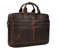 QSYJCCXD Retro Laptop Briefcase Handbags Casual Daily Working Tote Bags Men Male bag for documents