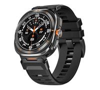 QSYJCCXD Rubber Band For Galaxy Watch Ultra 47mm Correa Bracelet ULTRA 47MM Metal Quick Fit Men Strap Watchbands