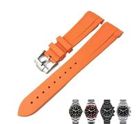 QSYJCCXD Rubber Silione Watchband 20mm 22mm For Tudor Black Bay 1958 GMT 41mm Pelagos Blue Orange Black Sport Strap Gift Tools