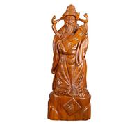 QSYJCCXD Sculpture Tabletop Wealth CAI Shen Statue, Caishen Attract Wealth Ornament Office Decorative Chinese New Year Gift God of Wealth Decoration Decor