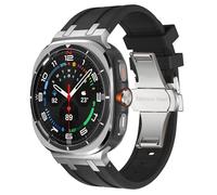 QSYJCCXD Silicone Band For Galaxy Watch Ultra 47mm Men Luxury Bracelet For Galaxy 7 47 Ultra 47MM AP Sports Strap Correa Watchbands