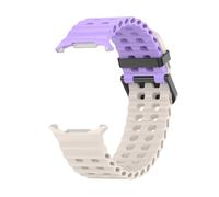 QSYJCCXD Silicone Strap For watch ultra 47mm Bracelet No Gaps Sport two-tone Band for Galaxy 7 ultra watchband straps