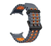 QSYJCCXD Silicone Strap For watch ultra 47mm Bracelet No Gaps Sport two-tone Band for Galaxy 7 ultra watchband straps