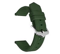 QSYJCCXD Silicone Watch Band 16mm 18mm 19 20mm 21 22mm Universal Quick Release Rubber Sport Diving Wristband Bracelet Strap Accessories