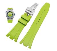QSYJCCXD Silicone Watch Straps 26mm 27mm Watchband For AP 15400 15202 15500 15703 26470SO Royal Oak Offshore Men's Sports Rubber Bracelet