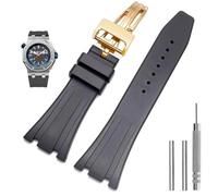 QSYJCCXD Silicone Watch Straps 26mm 27mm Watchband For AP 15400 15202 15500 15703 26470SO Royal Oak Offshore Men's Sports Rubber Bracelet