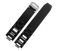 QSYJCCXD Silicone watchbands For 21st century convex watchband 20 * 10mm waterproof watch chain accessories are suitable straps