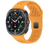 QSYJCCXD Soft Breathable Silicone Band for Galaxy Watch 7 Ultra 47mm Sports Loop Strap No Gaps Bracelet for GALAXY 7 ULTRA 47MM Watchbands