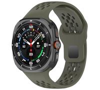 QSYJCCXD Soft Breathable Silicone Band for Galaxy Watch 7 Ultra 47mm Sports Loop Strap No Gaps Bracelet for GALAXY 7 ULTRA 47MM Watchbands