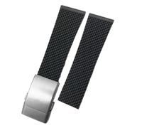 QSYJCCXD Soft Rubber Strap for Avenger Navitimer 20mm 22mm 24mm Silicone Watchband Black Blue Waterproof Bracelets Watch Strap