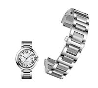 QSYJCCXD Stainless Steel Lug End Watchband For Ballon Bleu Series 20 * 12mm 18 * 11mm 14 * 8mm W6920046 Straps Women Men Bracelet