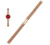 QSYJCCXD Stainless steel watchband 6mm 8mm 10mm silver golden bracelet Replacement strap for size dial lady fashion watch Bracelet