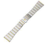 QSYJCCXD Stainless Steel Watchband For Omega Watch Strap 15mm 17mm 18mm 23mm 25mm Solid Metal Watch Band Steel Bracelet