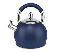 QSYJCCXD Tea Kettle Stovetop 3L Whistling Tea Kettle 304 Stainless Steel Whistle Kettle Teapot Universal Stovetop Kettle Pour Over Kettle(Red)