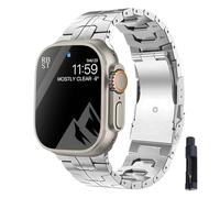 QSYJCCXD Titanium Strap for Band Ultra 49mm 45mm 41mm 38 42mm 44mm Metal Strap Correas Series 8 7 6 SE 5 4 3 Bracelet Watchbands